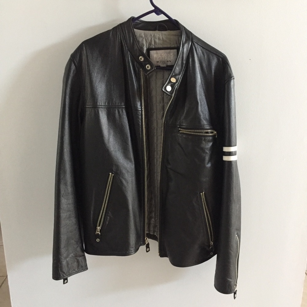Men’s leather jacket